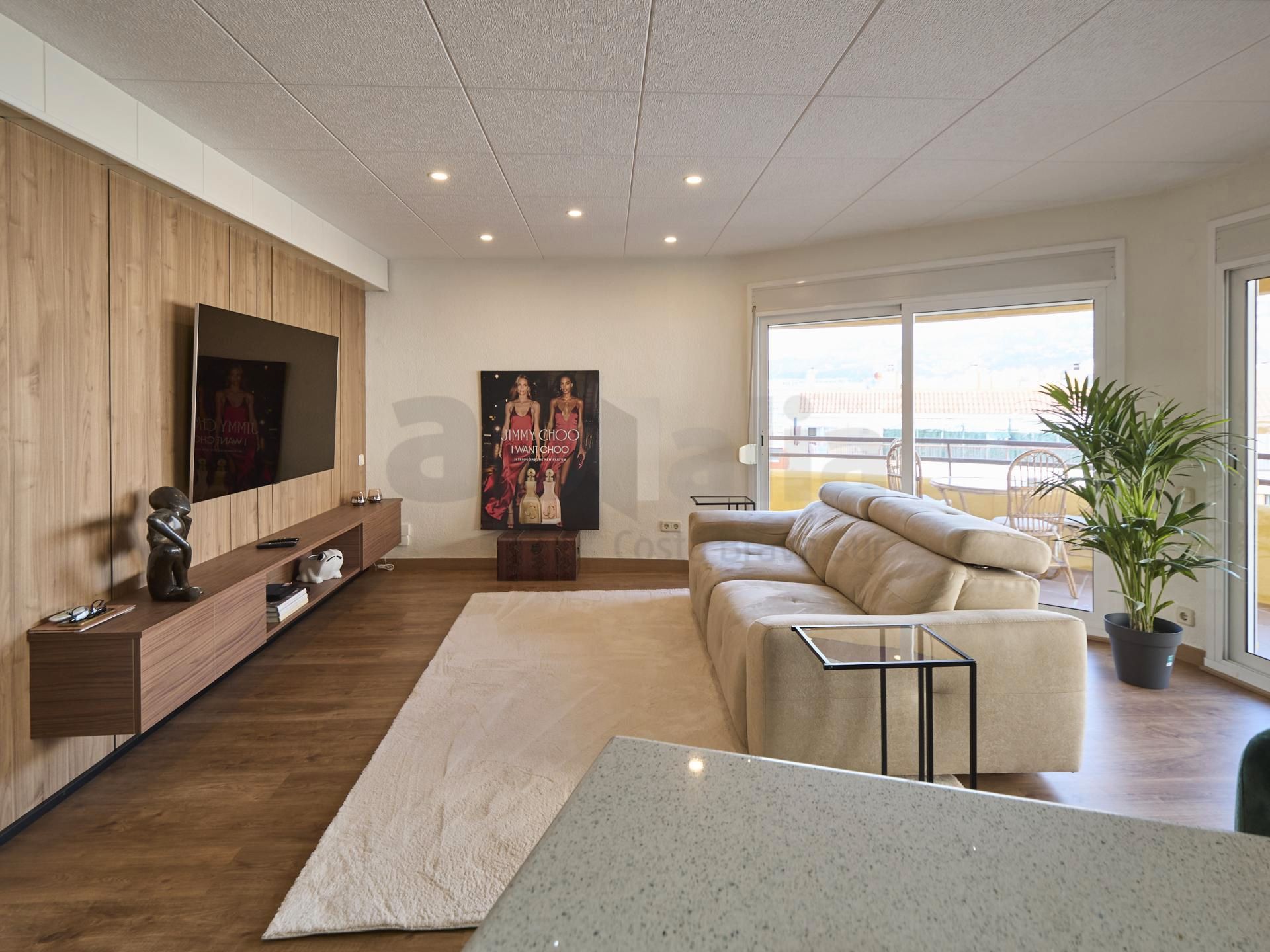 Sala de estar de Piso en venta en Lloret de Mar con Aire acondicionado, Calefacción y Terraza