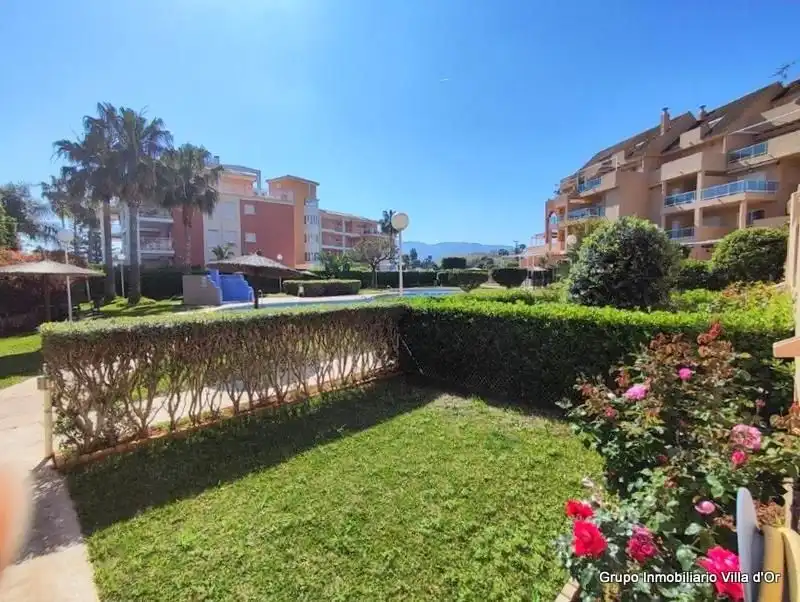 Exterior view of Apartments for sale in Dénia  with Air Conditioner, Private garden and Terrace