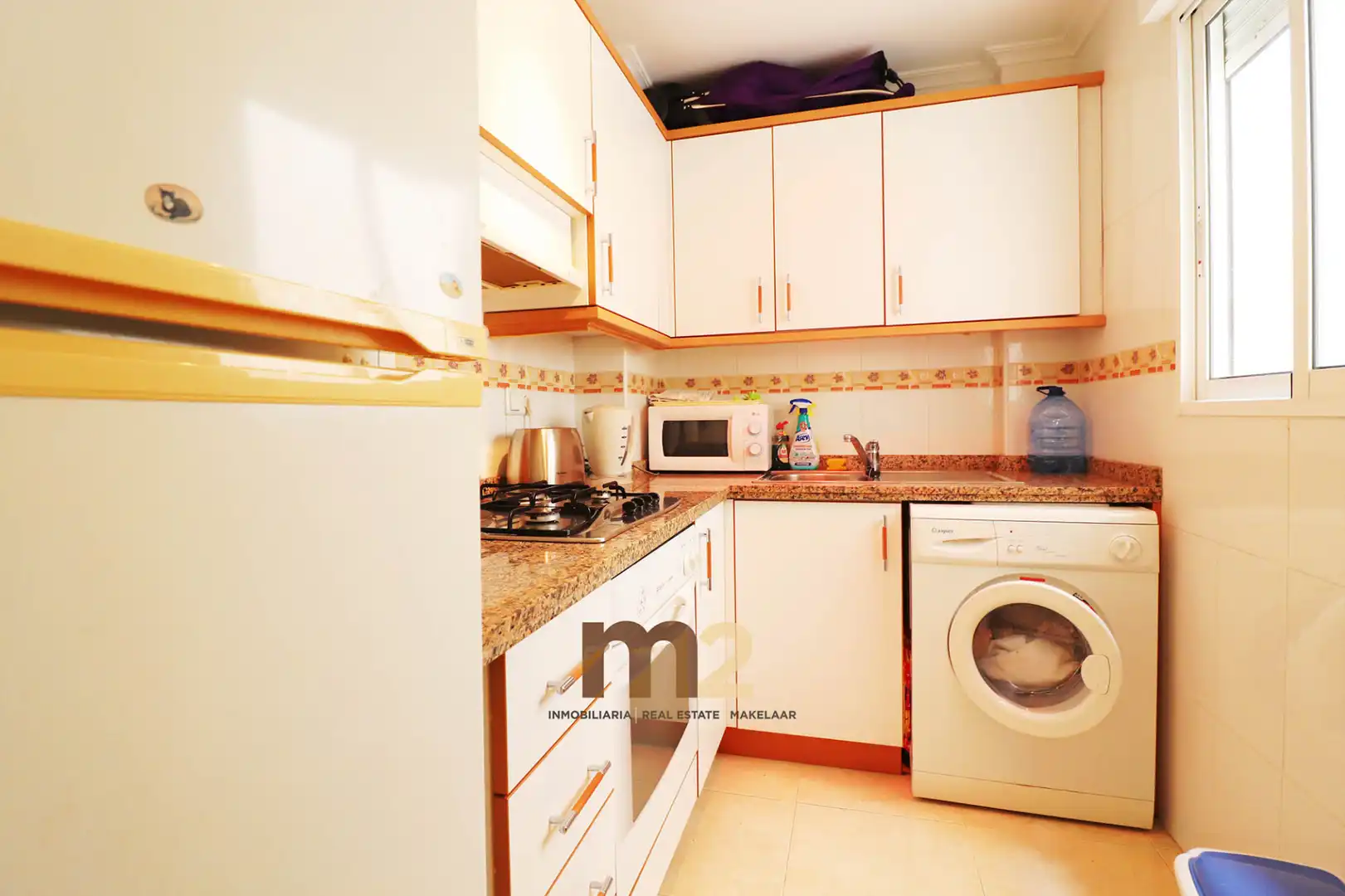 Cocina de Apartamento en venta en Guardamar del Segura con Aire acondicionado, Terraza y Amueblado