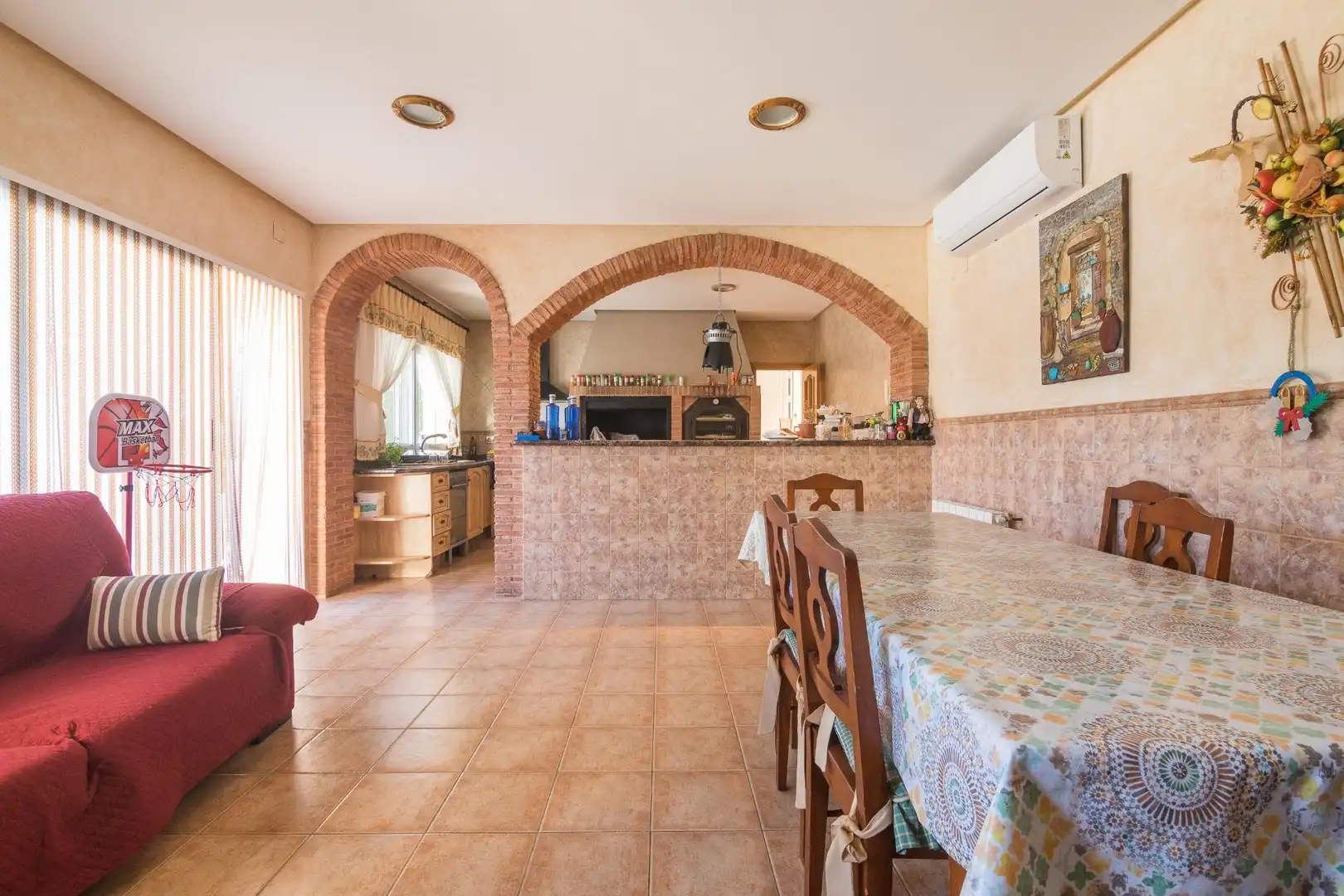 Cocina de Casa o chalet en venta en Elche / Elx con Aire acondicionado, Jardín privado y Terraza