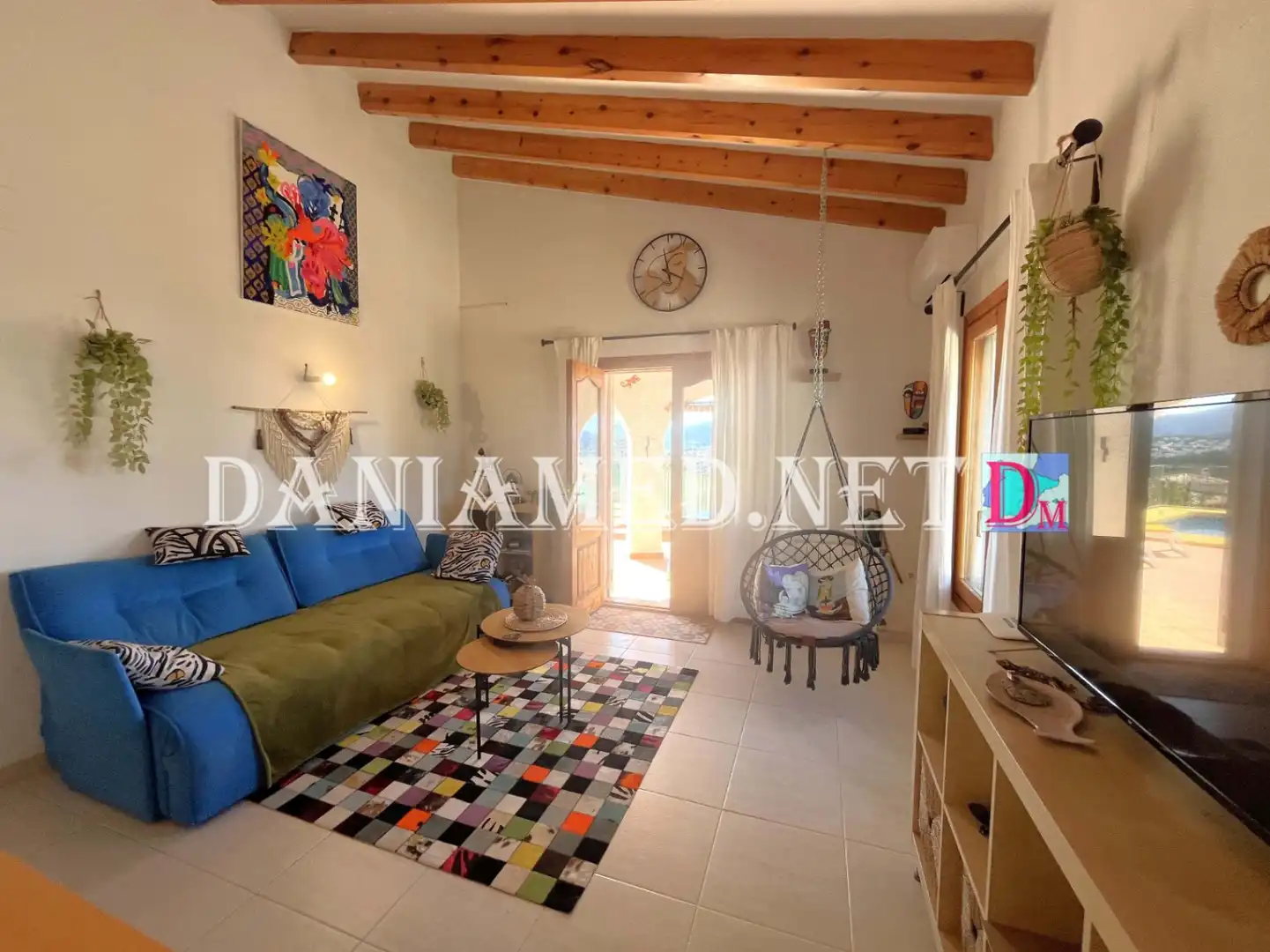 Living room of Houses for sale in Dénia  with Air Conditioner, Heating and Private garden