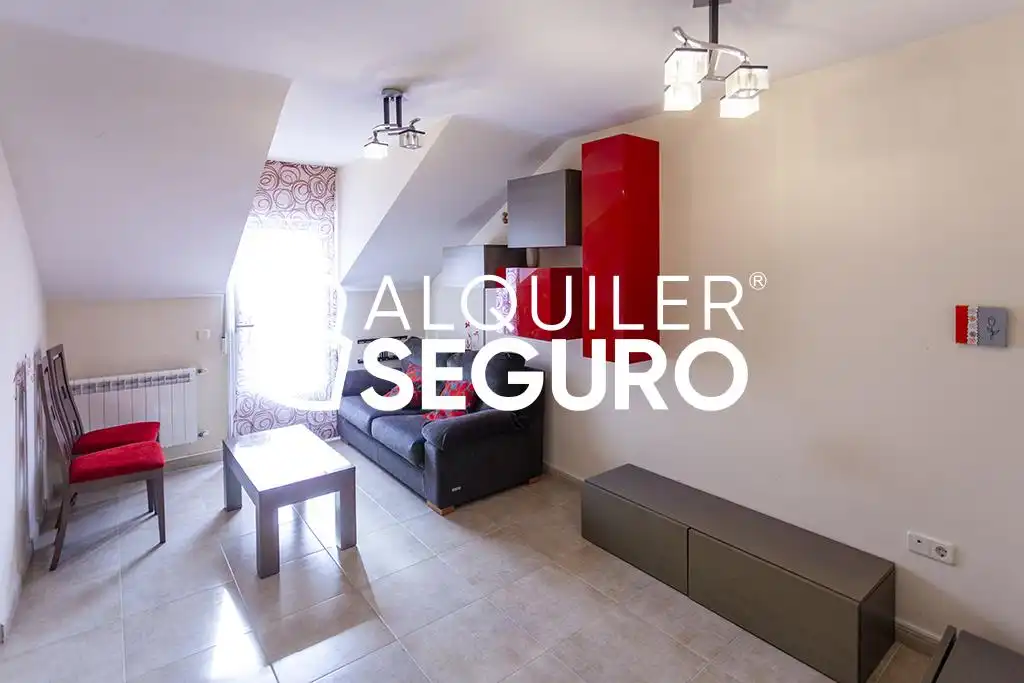 Living room of Flat for rent in Colmenar Viejo  with Air Conditioner, Heating and Furnished