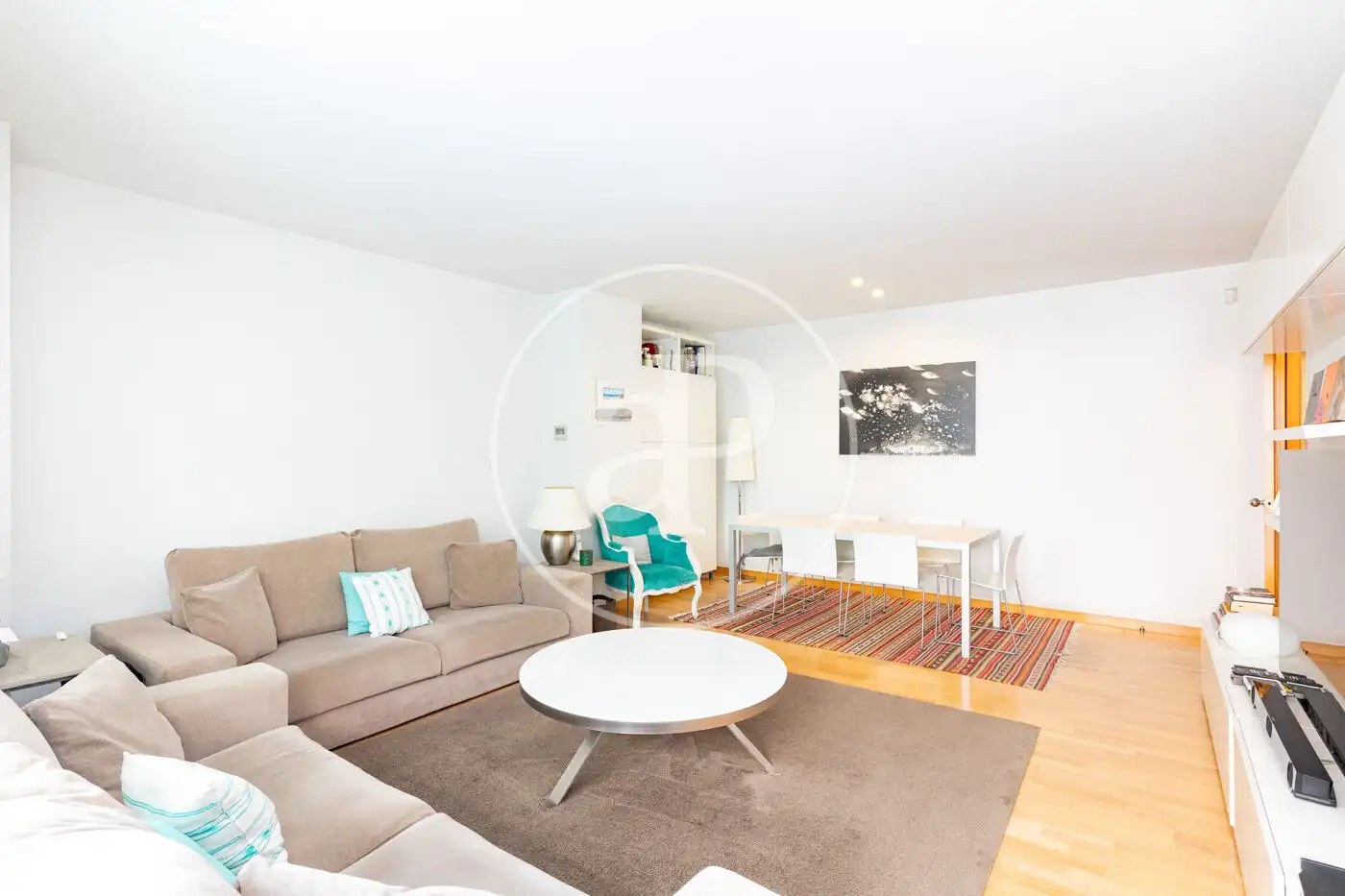 Living room of Flat for sale in Barcelona  with Air Conditioner, Heating and Terrace