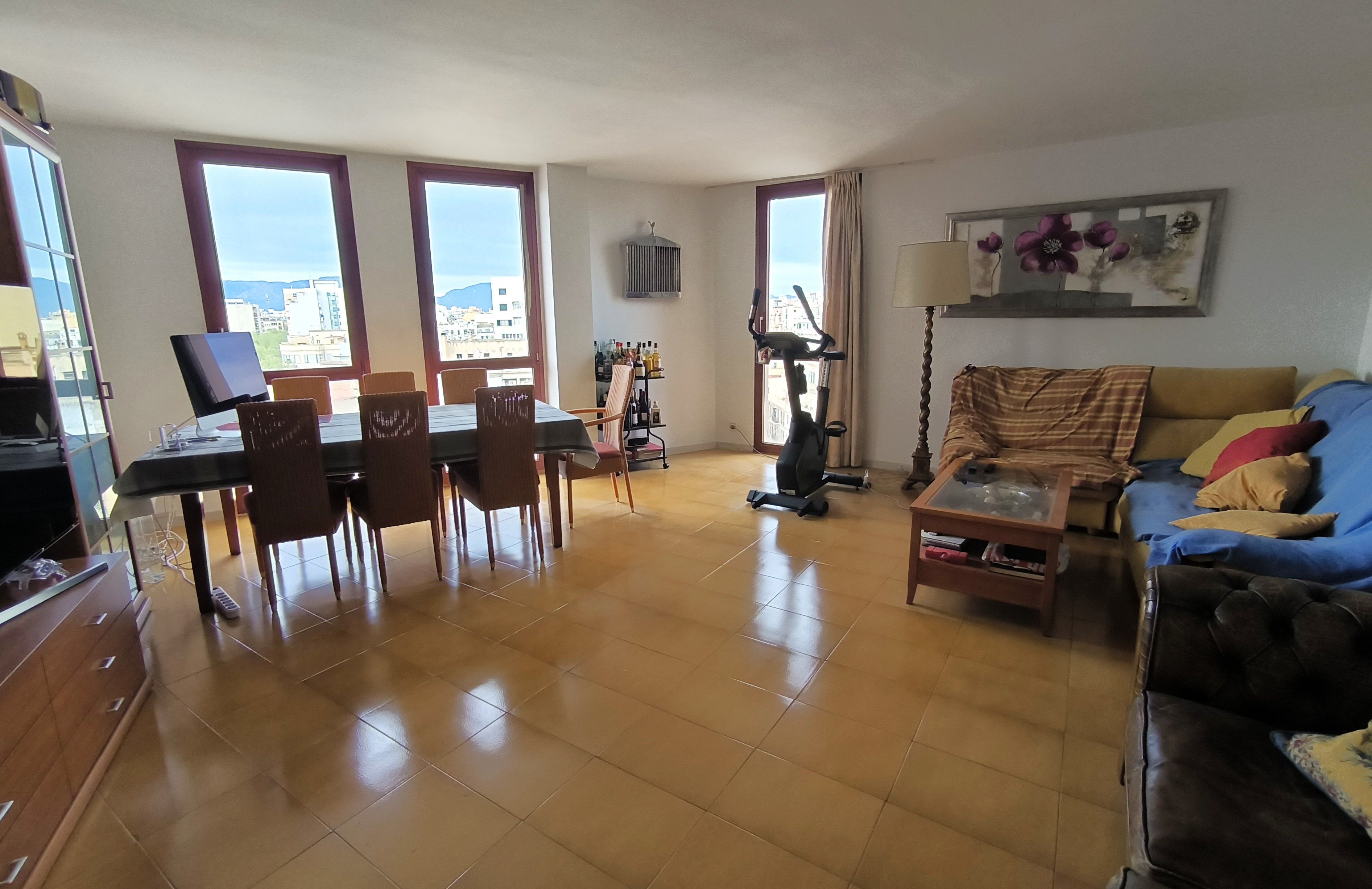Sala d'estar de Pis en venda en  Palma de Mallorca amb Aire condicionat i Calefacció