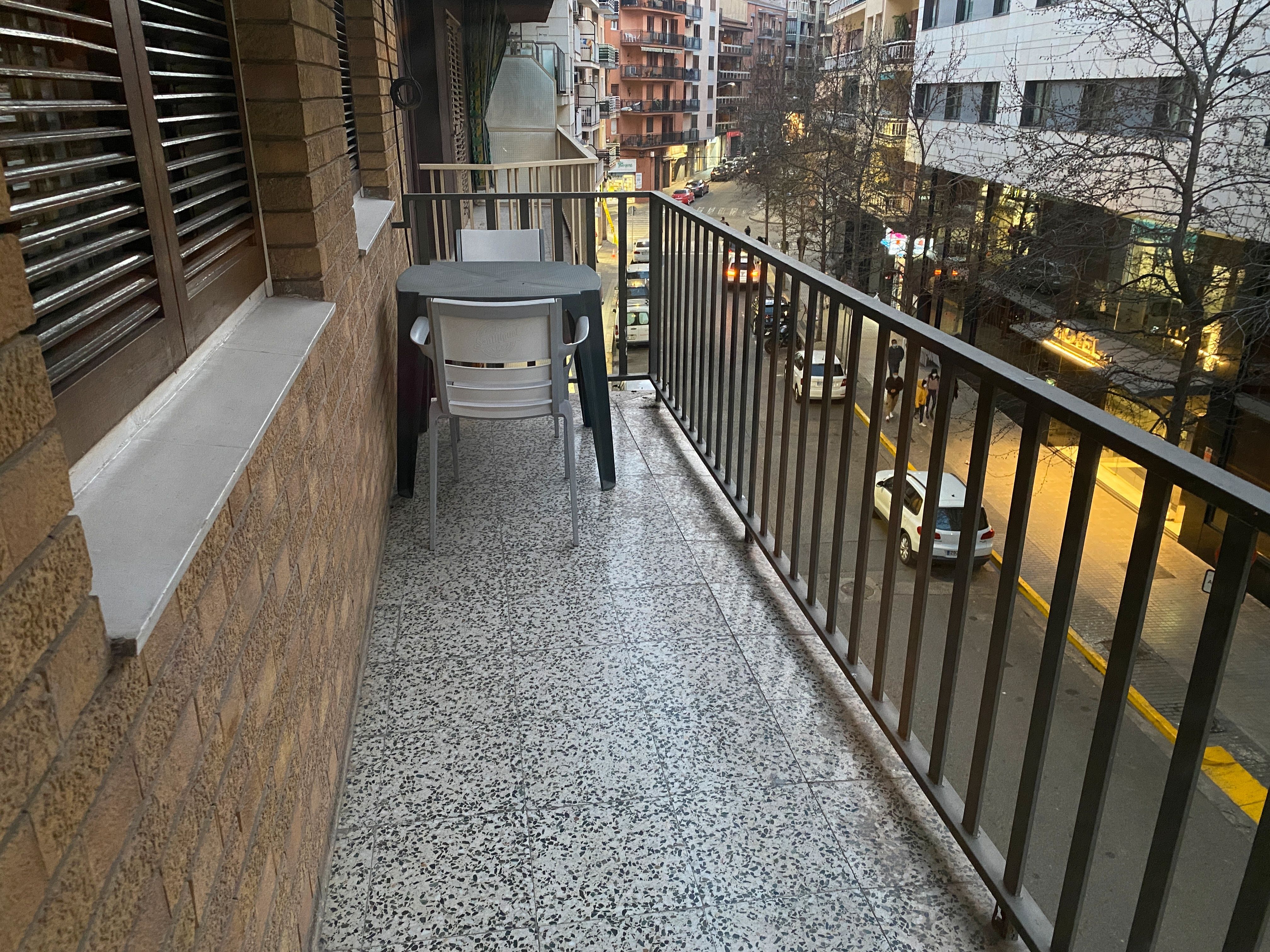 Balcony of Flat for sale in  Lleida Capital  with Heating, Furnished and Oven