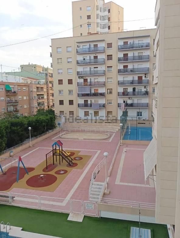Exterior view of Flat for sale in Alicante / Alacant  with Air Conditioner, Private garden and Balcony