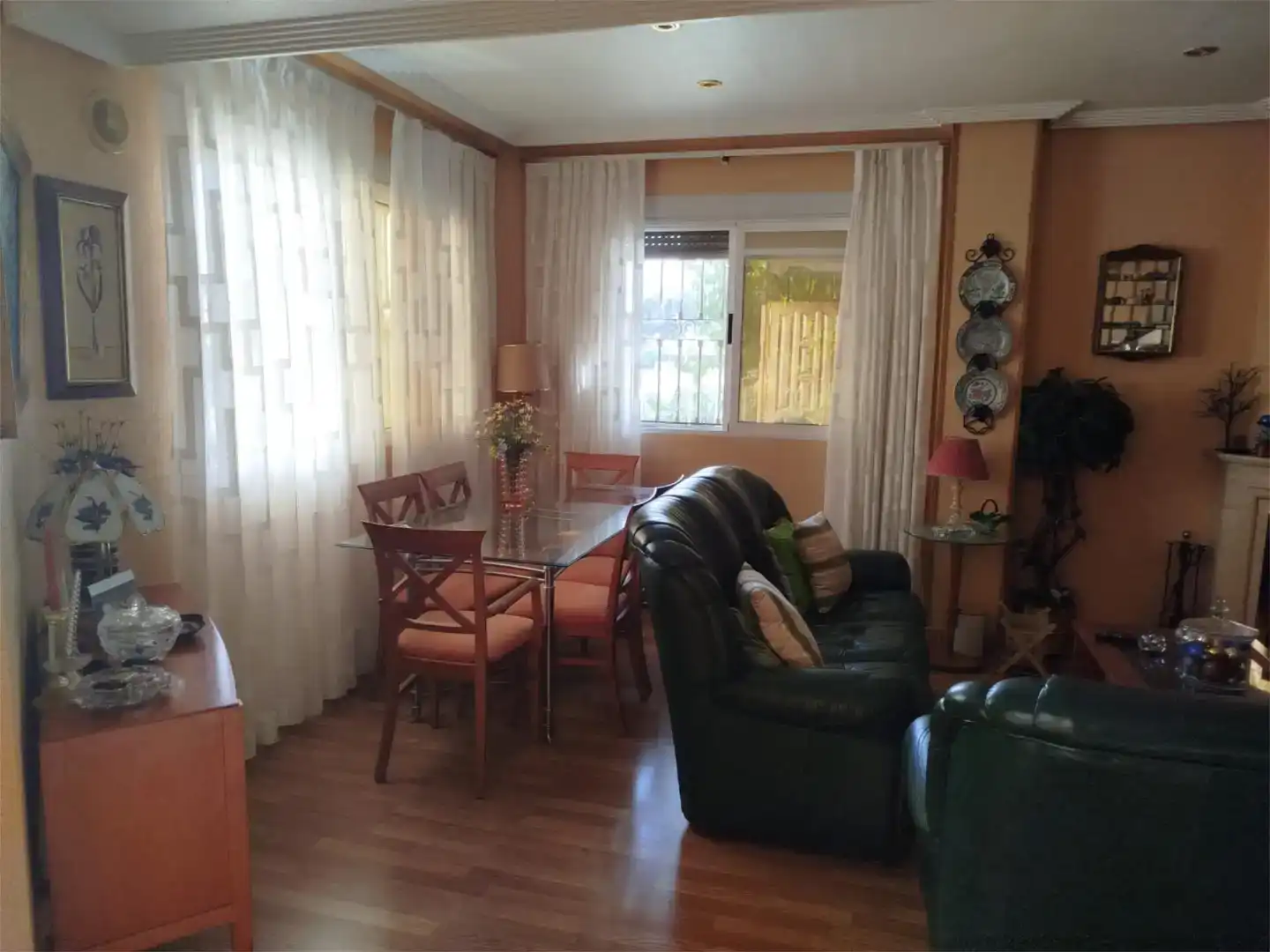 Sala d'estar de Dúplex en venda en  Murcia Capital amb Aire condicionat i Balcó