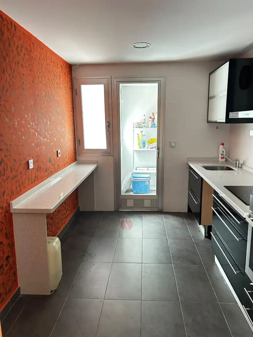 Kitchen of Flat for sale in Alhendín  with Parquet flooring, Terrace and Community pool