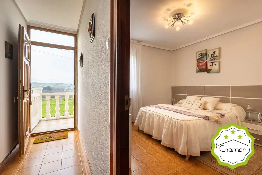 Schlafzimmer von Country house zum Verkauf in Erandio mit Heizung, Privatgarten und Terrasse