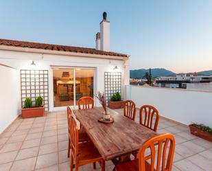 Terrasse von Dachboden zum verkauf in Beniarjó mit Klimaanlage und Terrasse