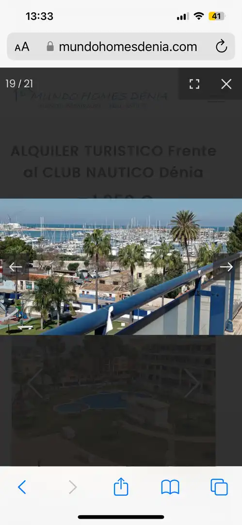 Exterior view of Apartments for rent in Dénia  with Air Conditioner, Heating and Private garden