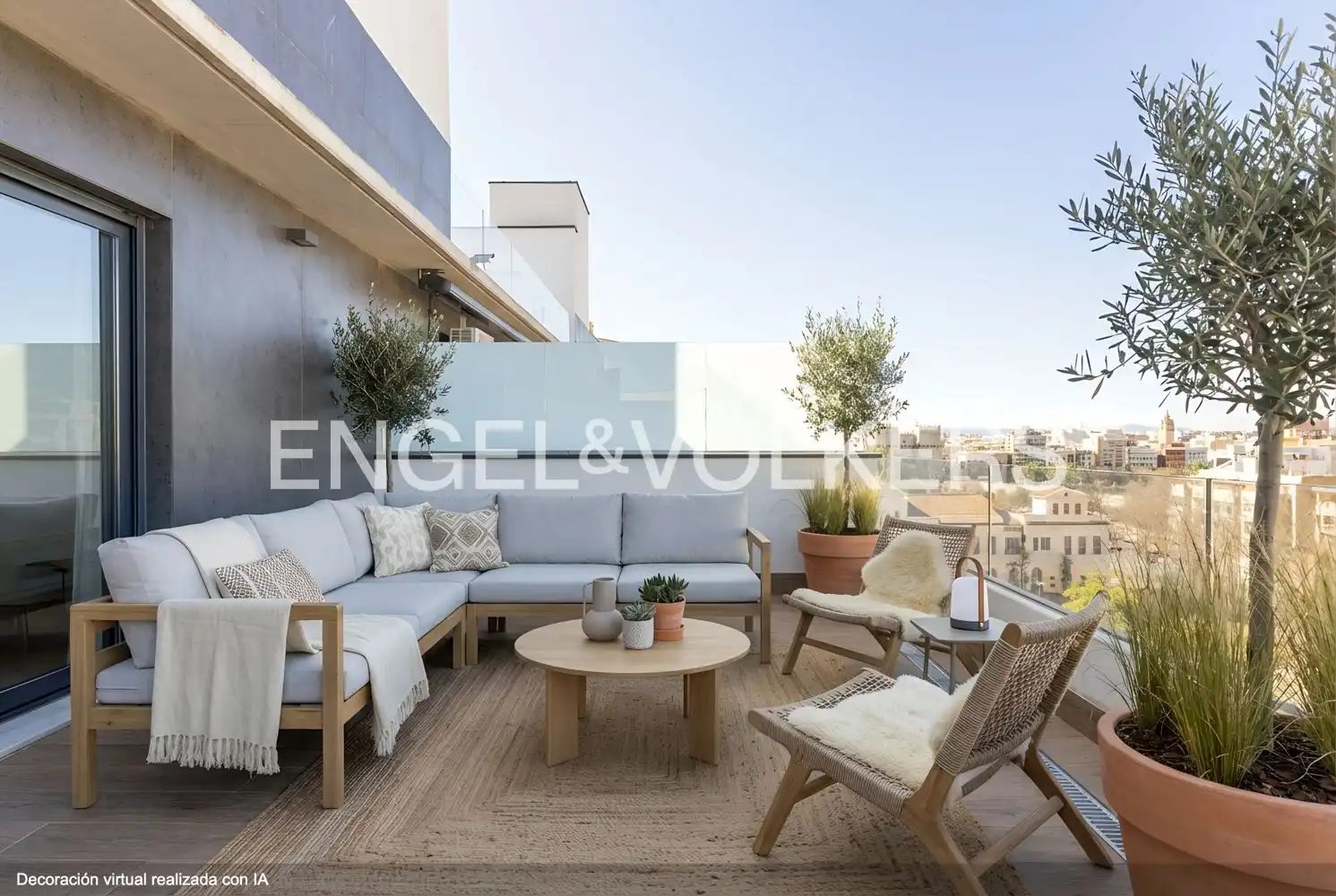 Terraza de Ático en venta en Valencia con Aire acondicionado, Calefacción y Terraza