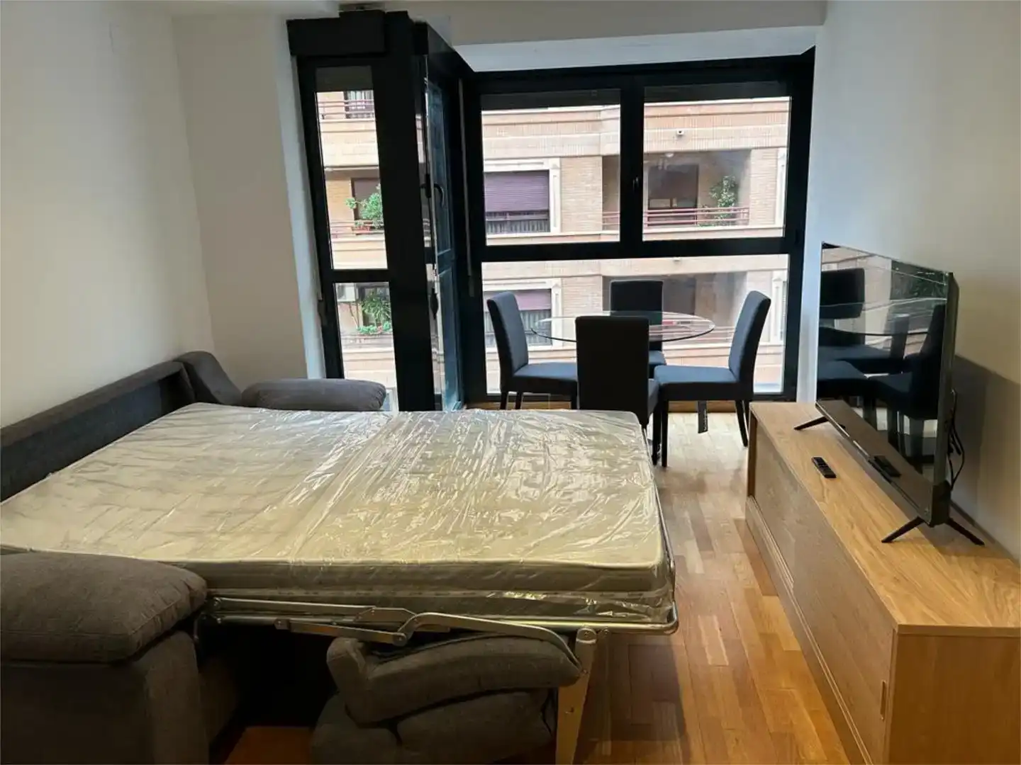 Dormitori de Apartament de lloguer en Castellón de la Plana / Castelló de la Plana amb Aire condicionat, Parquet i Traster