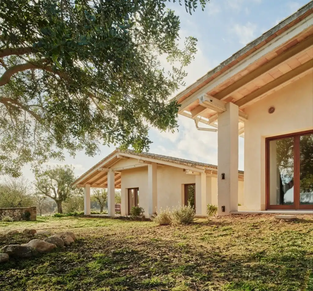Vista exterior de Casa o xalet de lloguer en Algaida amb Aire condicionat, Calefacció i Jardí privat
