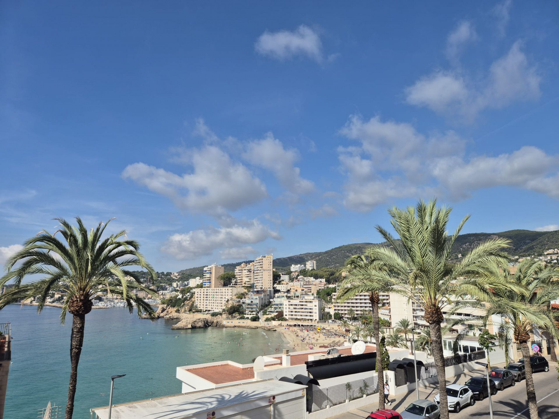Vista exterior de Apartamento de alquiler en  Palma de Mallorca con Aire acondicionado, Terraza y Internet