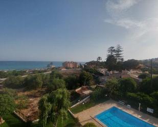 Swimming pool of Apartment to rent in Villajoyosa / La Vila Joiosa  with Air Conditioner and Internet