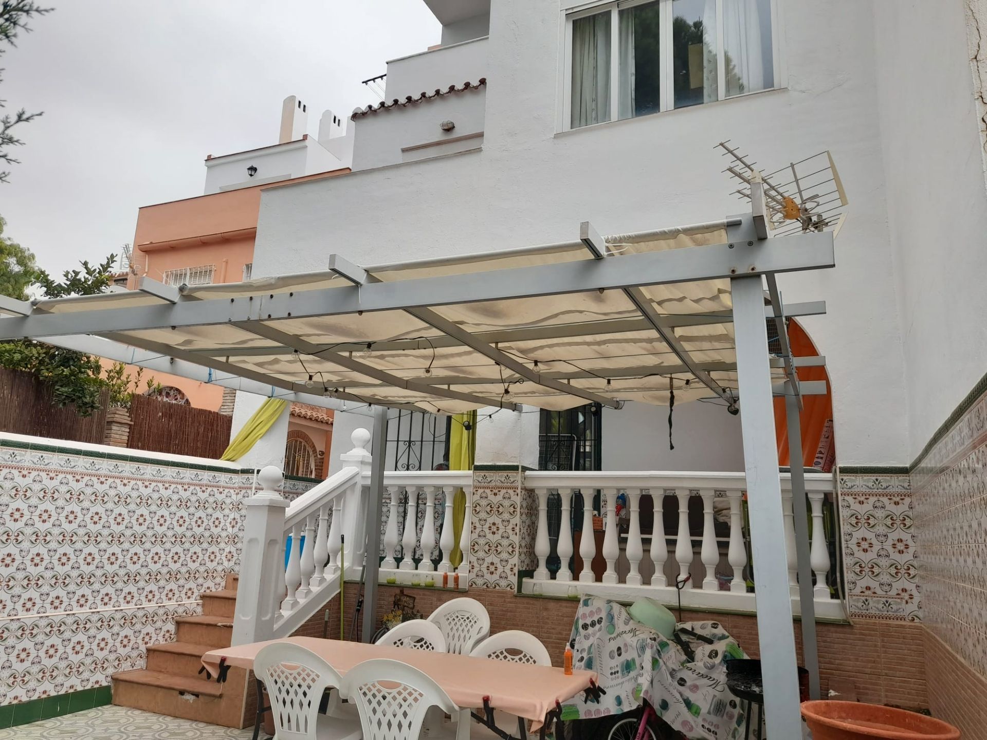 Terrassa de Casa adosada en venda en Vélez-Málaga amb Aire condicionat, Calefacció i Terrassa