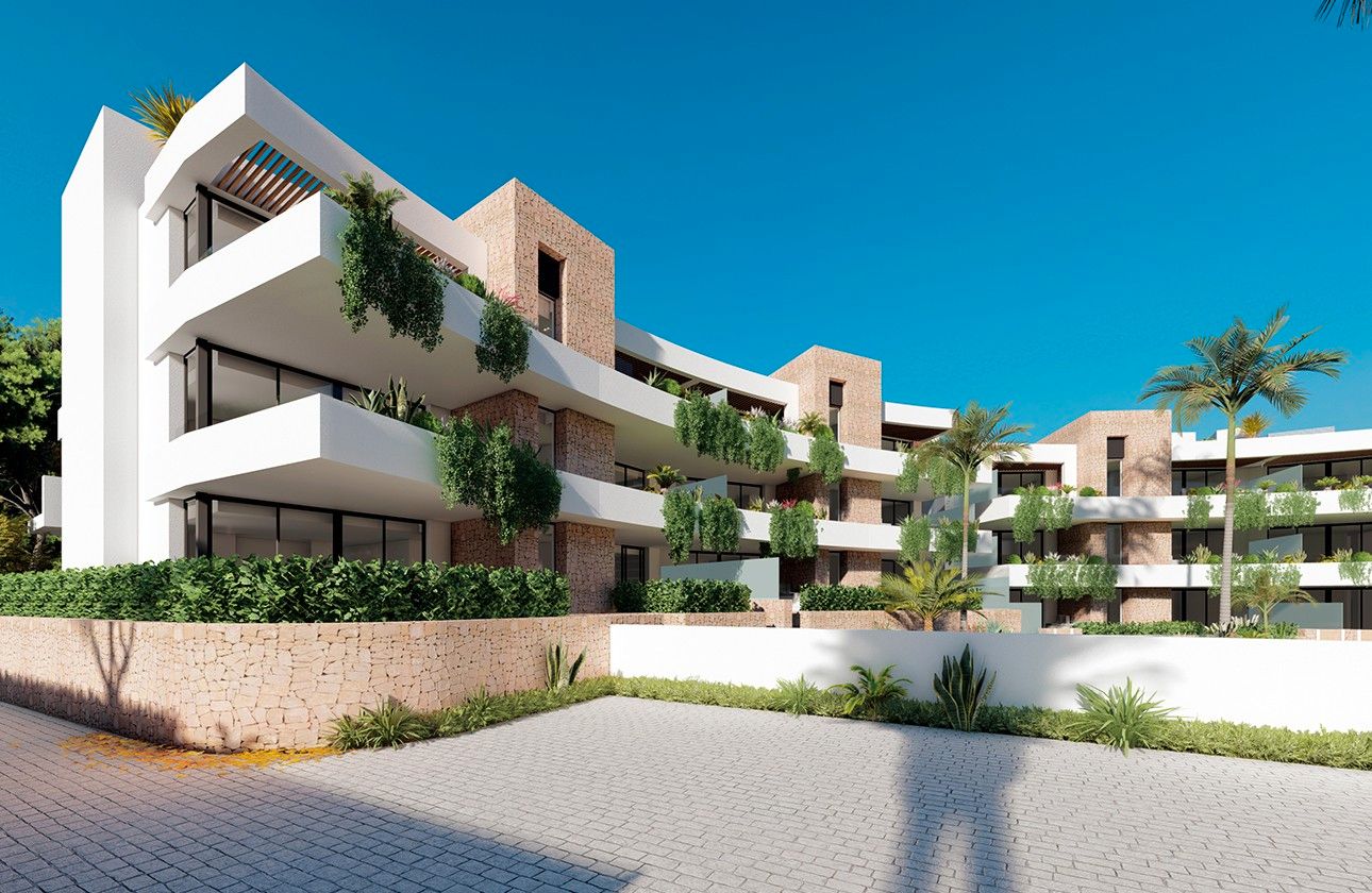Vista exterior de Apartamento en venta en Cartagena con Aire acondicionado, Calefacción y Jardín privado