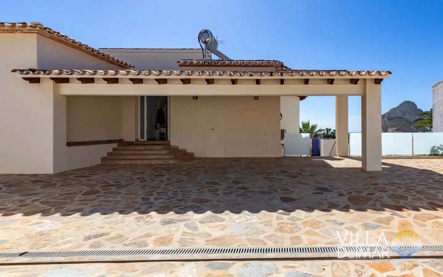 Exterior view of Houses for sale in Calpe / Calp  with Air Conditioner, Heating and Private garden
