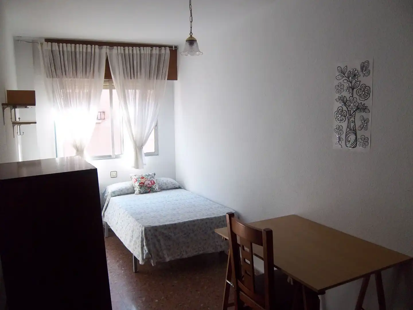 Schlafzimmer von Wohnung zur Miete in Murcia mit Möbliert, Waschmaschine und Mikrowelle