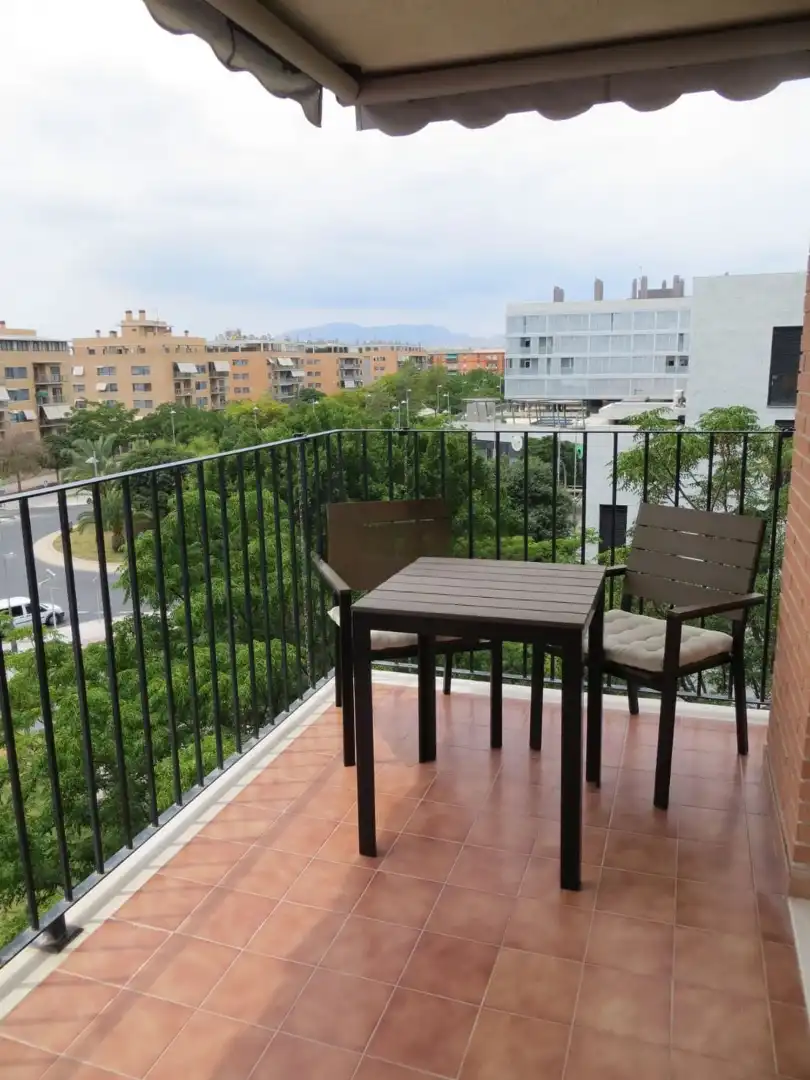 Terrasse von Dachboden zum Verkauf in Barcelona mit Heizung, Möbliert und Fernseher