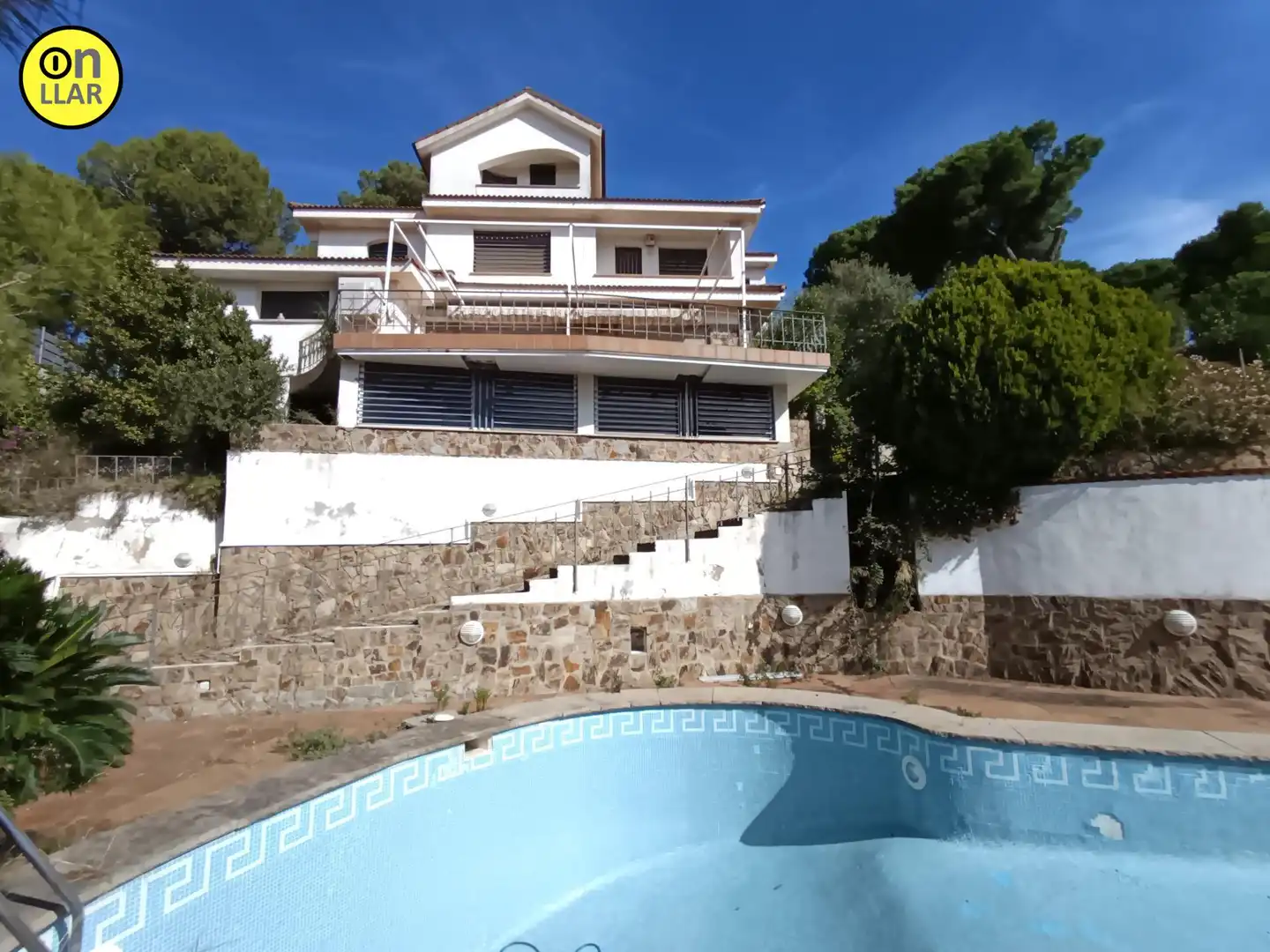 Schwimmbecken von Haus oder Chalet zum Verkauf in Sant Fost de Campsentelles mit Privatgarten, Terrasse und Abstellraum