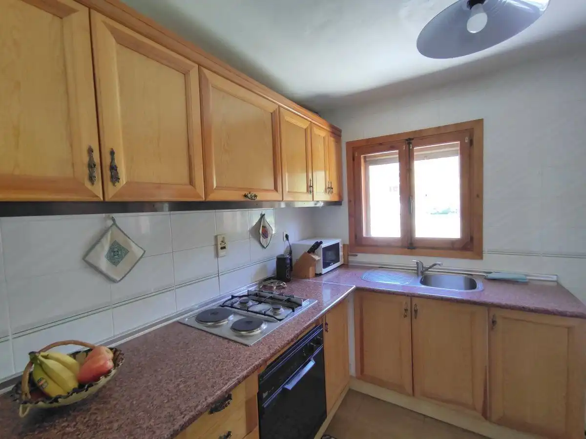 Cocina de Casa adosada en venta en Aínsa-Sobrarbe con Calefacción, Jardín privado y Terraza