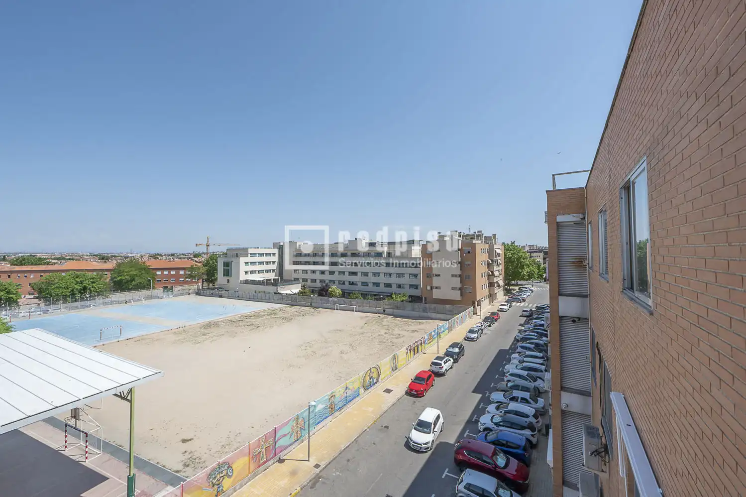 Parking of Flat for sale in Pinto  with Air Conditioner, Heating and Terrace