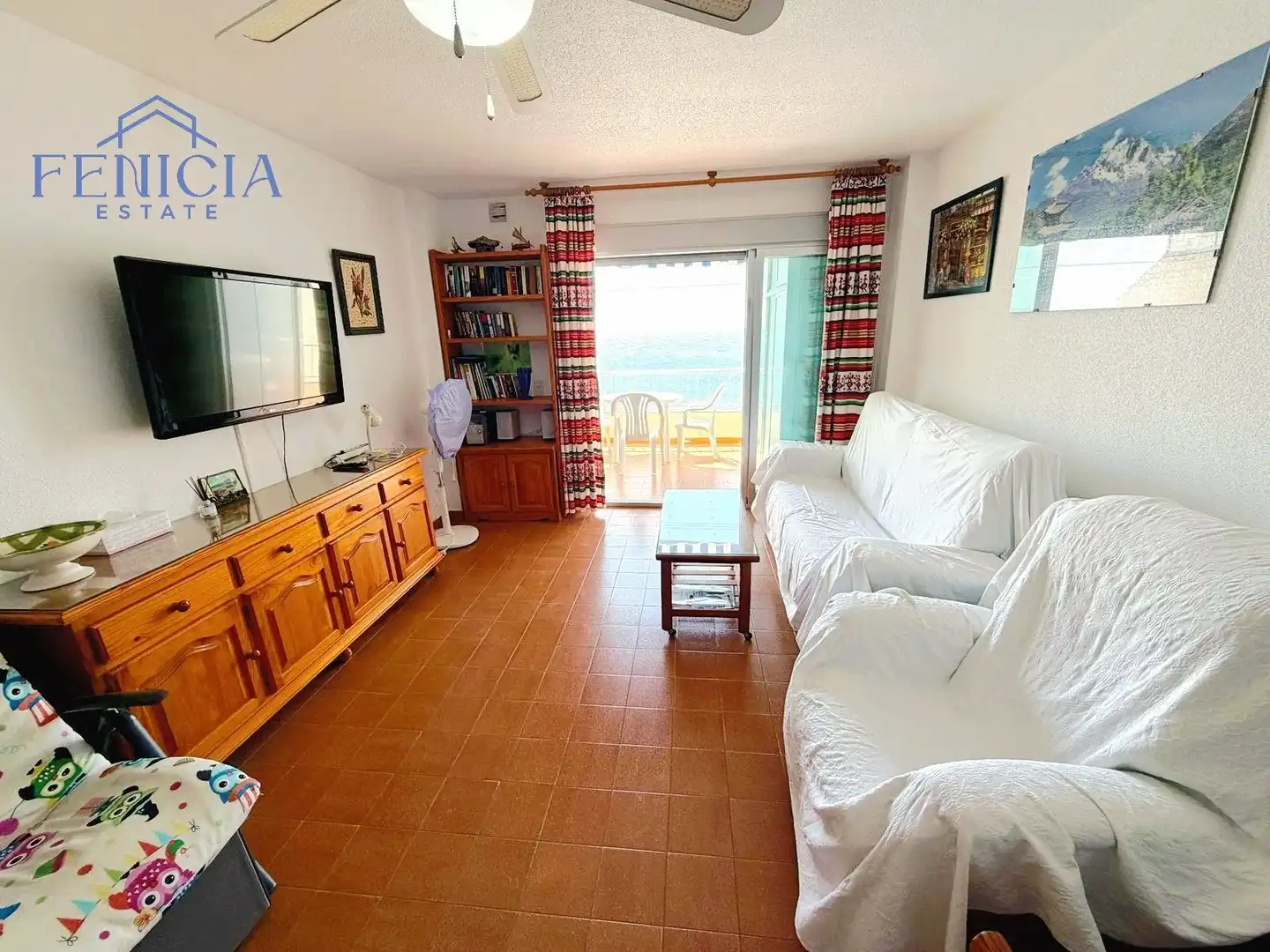 Wohnzimmer von Wohnung zum Verkauf in Almuñécar mit Terrasse und Gemeinschaftspool