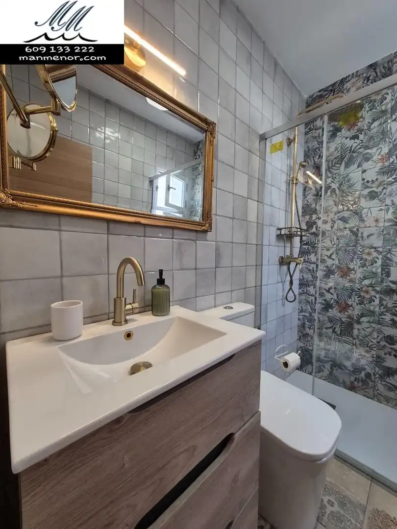 Baño de Dúplex en venta en Cartagena con Aire acondicionado, Terraza y Amueblado