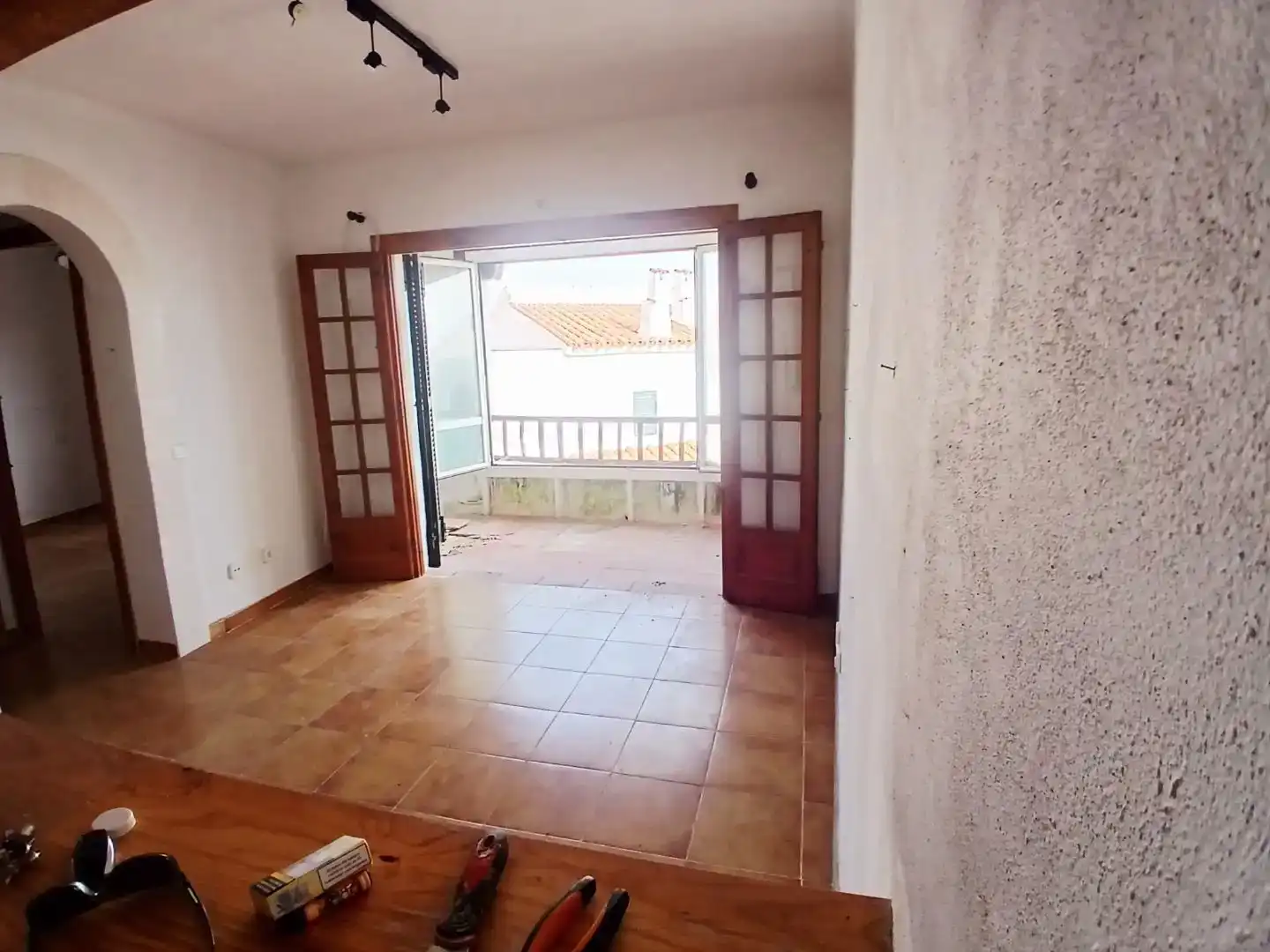 Sala d'estar de Apartament en venda en Es Mercadal amb Piscina