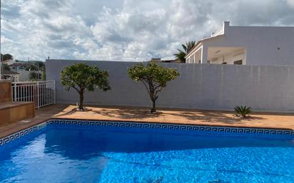 Swimming pool of House or chalet for sale in Cubelles  with Air Conditioner, Heating and Private garden