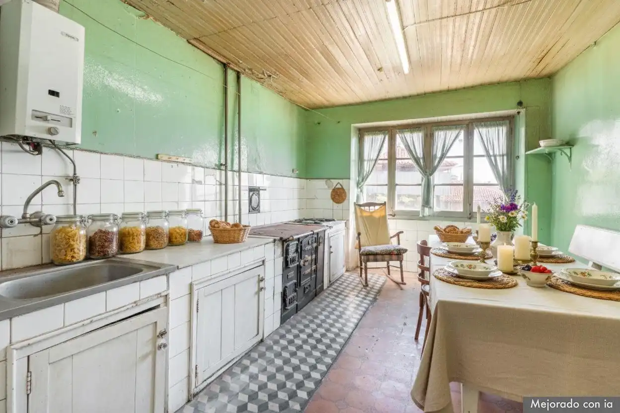 Kitchen of Country homes for sale in Allande  with Private garden