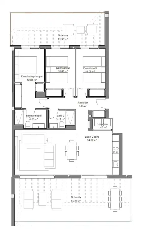 Apartament amb ascensor en venda a El Pinillo, imagen 17