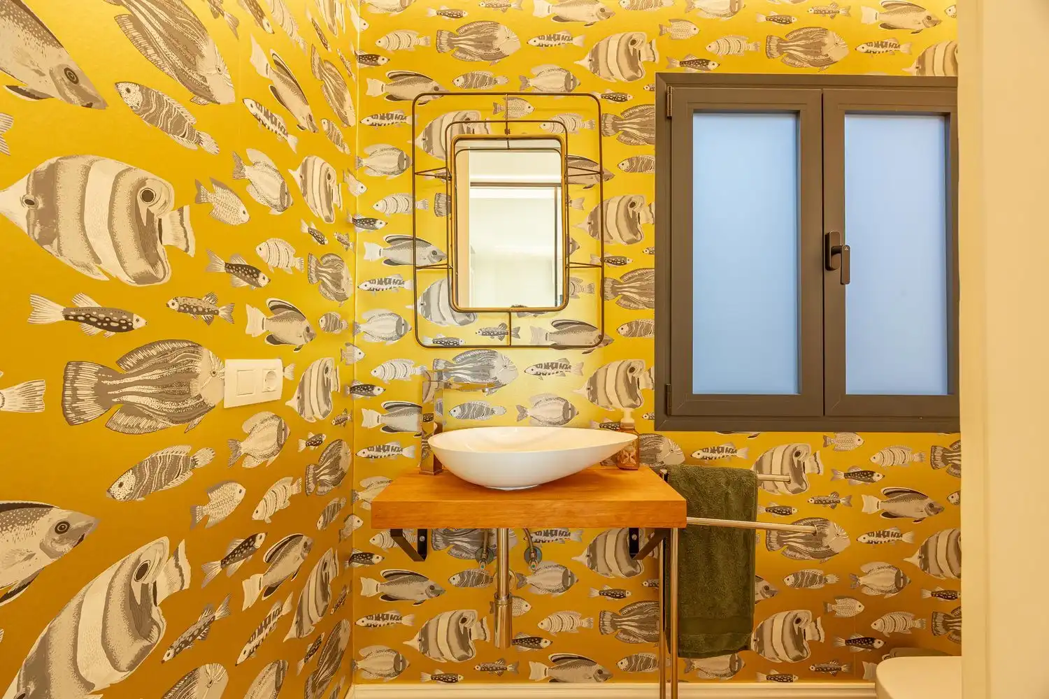 Badezimmer von Dachboden zum Verkauf in Las Palmas de Gran Canaria mit Klimaanlage, Terrasse und Möbliert