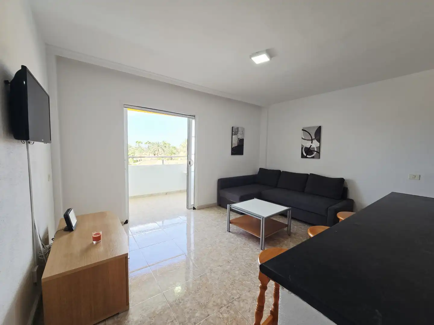 Sala de estar de Apartamento en venta en Playa del Inglés