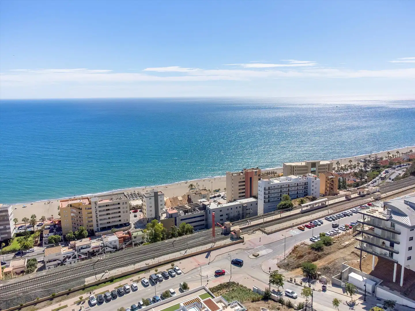 Vista exterior de Apartament en venda en Fuengirola amb Aire condicionat, Jardí privat i Terrassa