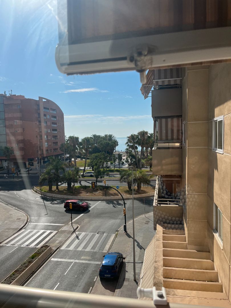Exterior view of Flat to rent in Málaga Capital  with Air Conditioner, Terrace and Furnished