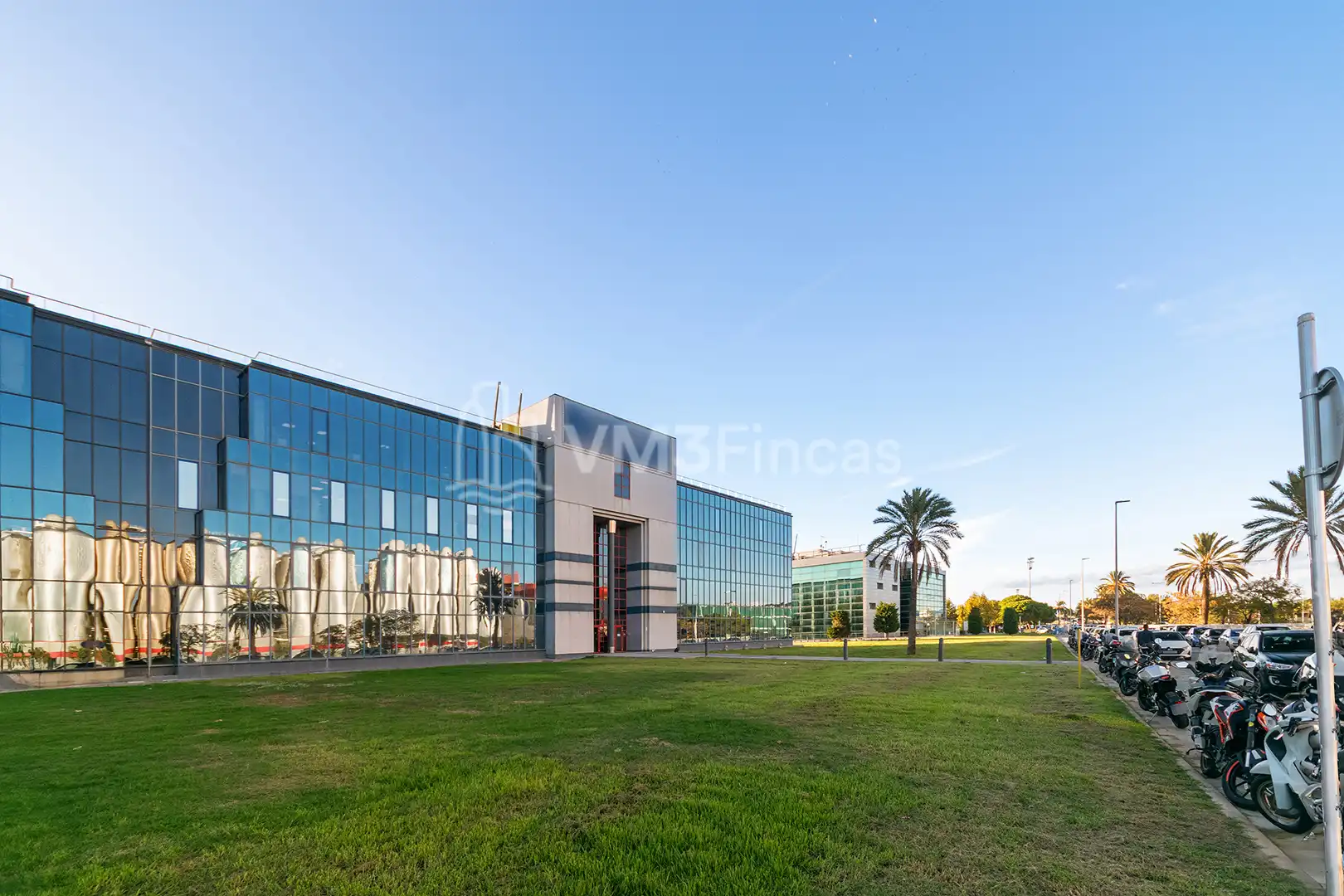 Außenansicht von Büro zur Miete in El Prat de Llobregat mit Klimaanlage, Heizung und Terrasse