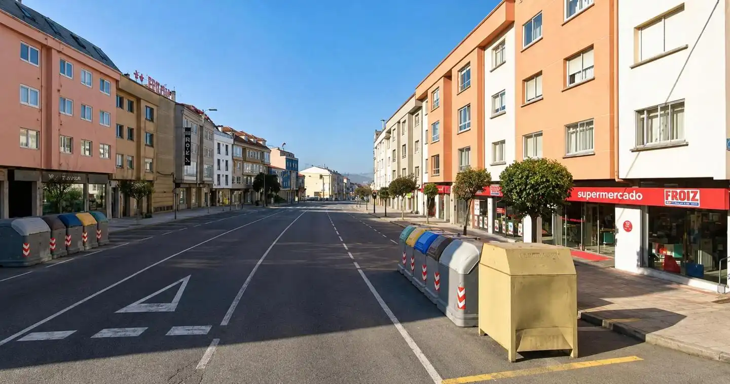 Außenansicht von Maisonette zum Verkauf in Arteixo mit Heizung und Möbliert