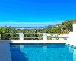 Piscina de Casa o xalet de lloguer en Santa Eulària des Riu