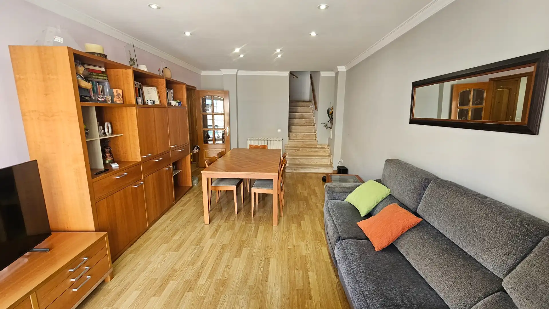 Sala d'estar de Dúplex en venda en Castellar del Vallès amb Aire condicionat, Calefacció i Traster