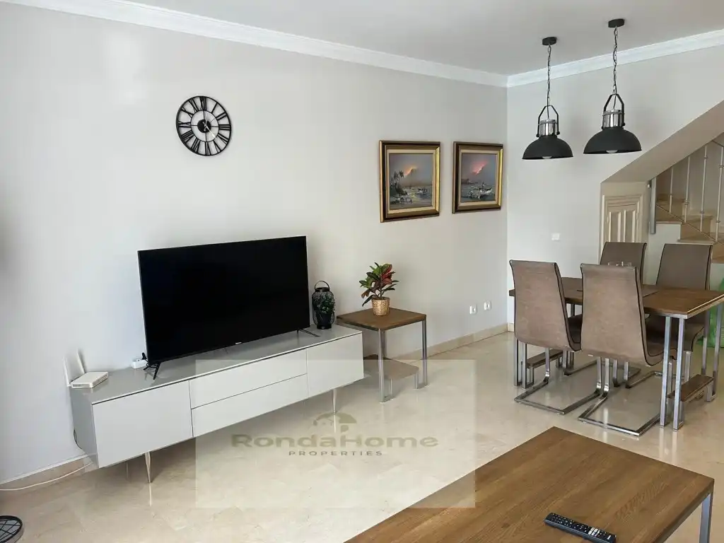 Sala de estar de Piso de alquiler en Marbella con Terraza