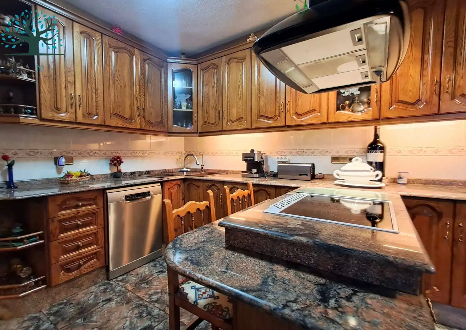 Cocina de Dúplex en venta en Mazarrón con Aire acondicionado, Jardín privado y Terraza