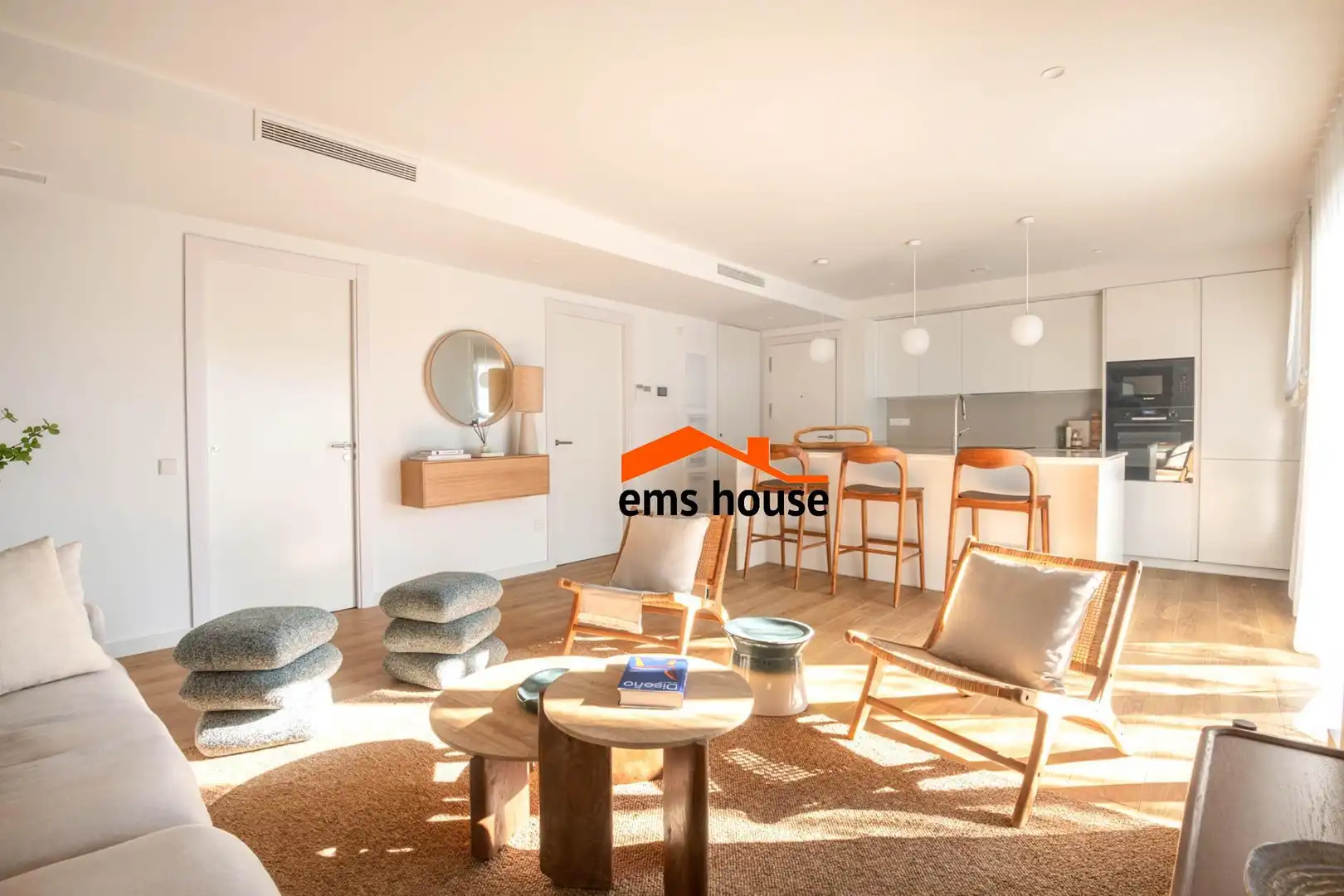Sala de estar de Ático en venta en Calonge i Sant Antoni con Terraza, Trastero y Amueblado