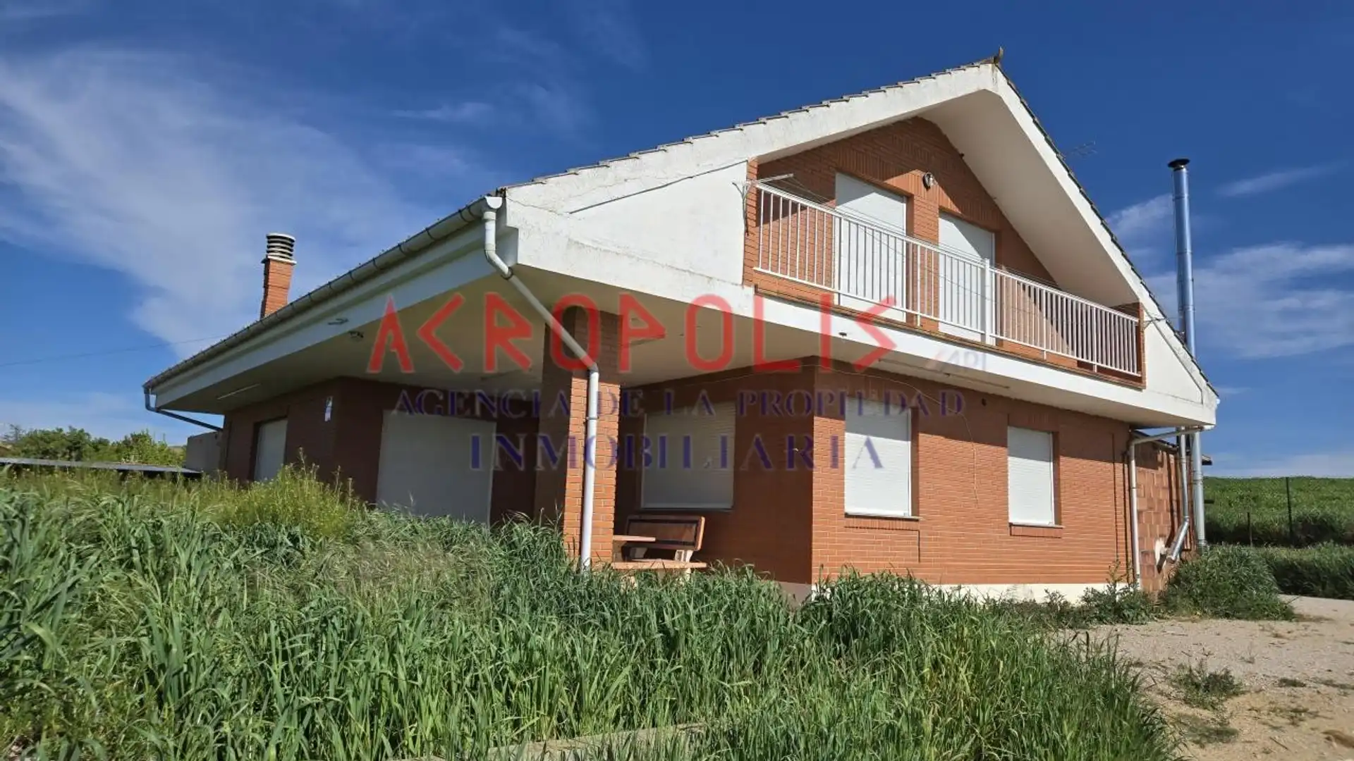 Exterior view of Houses for sale in Villares de Órbigo  with Heating