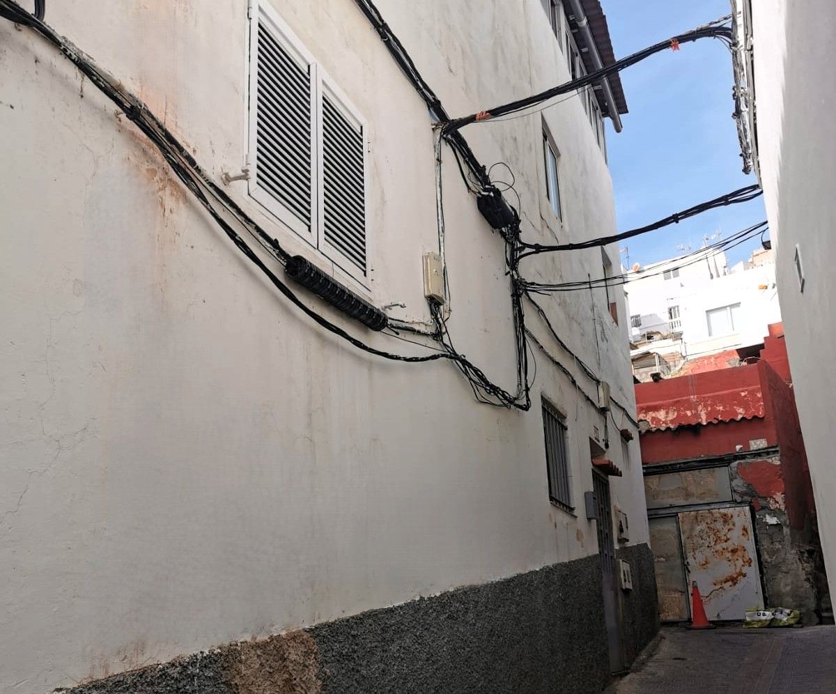 Vista exterior de Casa adosada en venta en Las Palmas de Gran Canaria