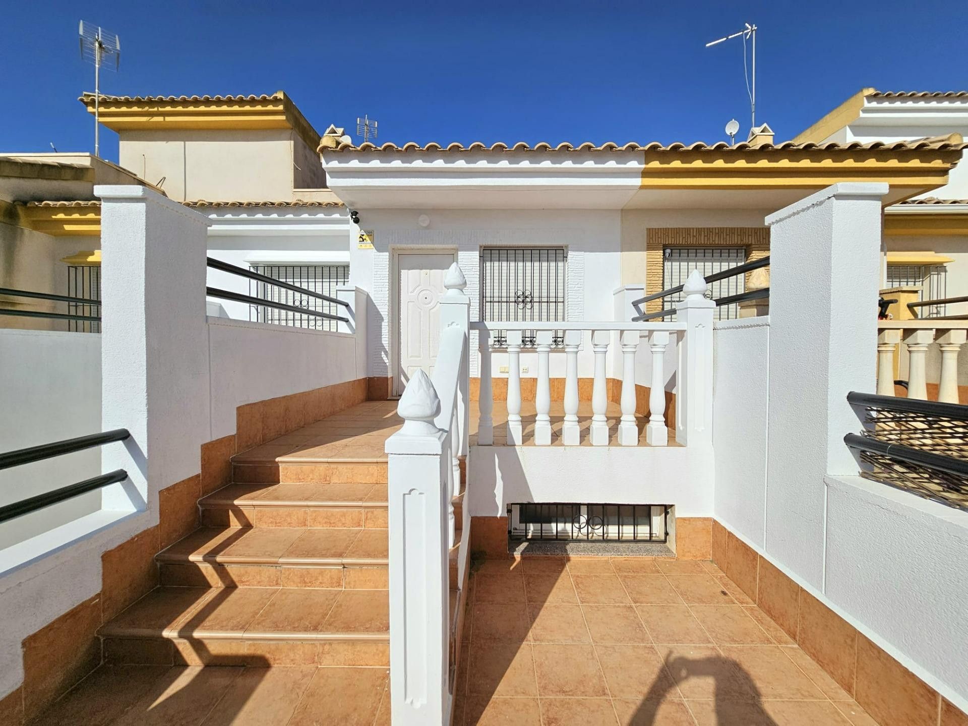 Vista exterior de Casa adosada en venda en  Murcia Capital amb Jardí privat, Terrassa i Balcó