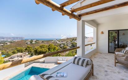 Terrace of House or chalet for sale in Jávea / Xàbia  with Air Conditioner, Heating and Private garden