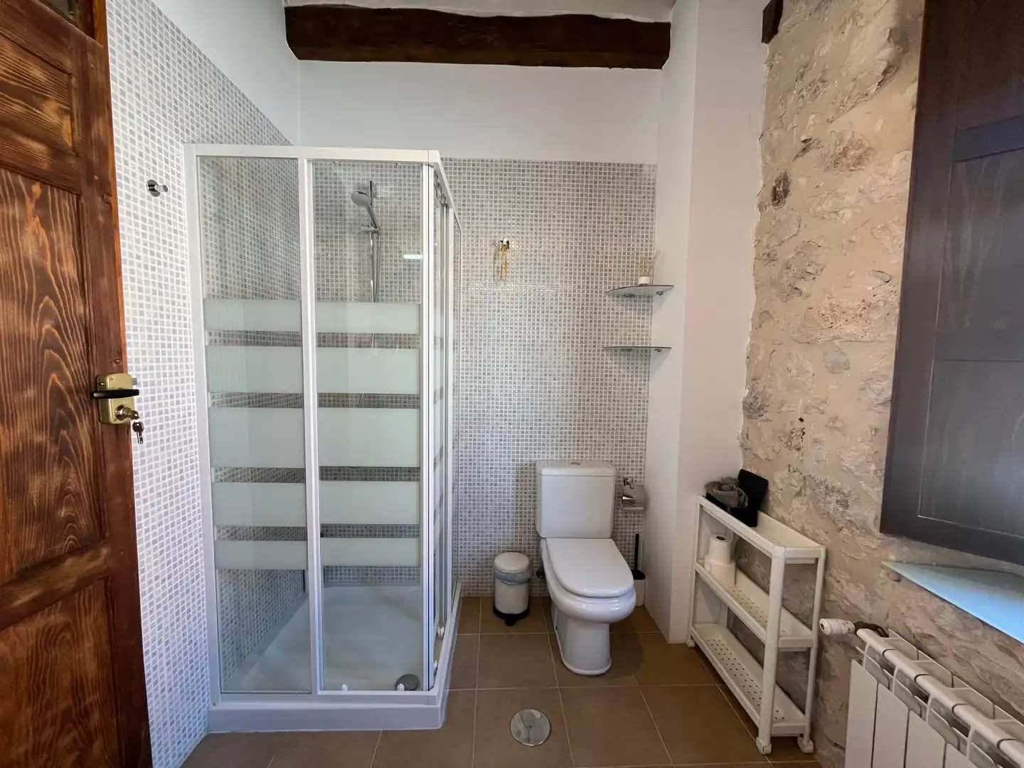 Baño de Casa o chalet en venta en La Parrilla  con Calefacción, Amueblado y Alarma